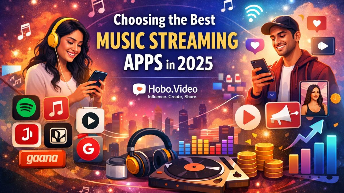 Hobo.Video- Choosing the Right Music Streaming App in 2025