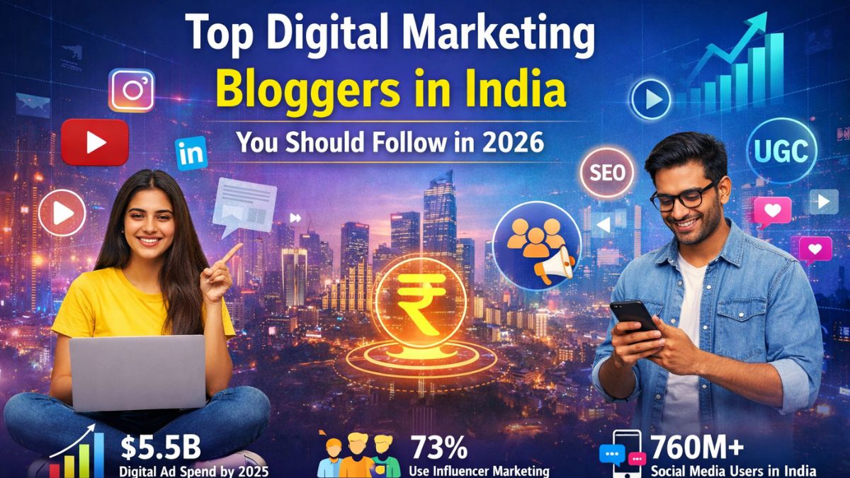 Hobo.Video- Top Digital Marketing Bloggers in India You Should Follow in 2026