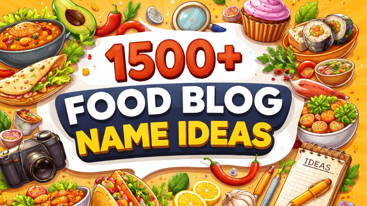 Hobo.Video- 1500+ Food Blog Name Ideas for Every Niche