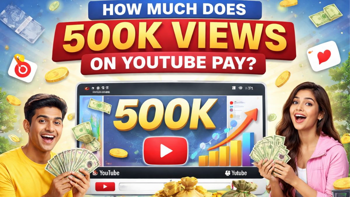 Hobo.Video- How Much Does 500K Views on YouTube Pay? Real Earnings Breakdown