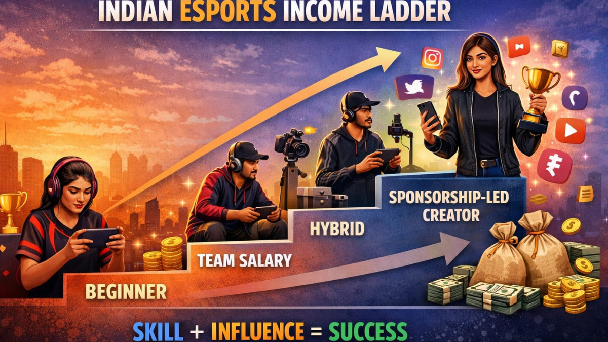 Hobo.Video - Sponsorship vs Salary in Indian Esports: Which Pays More? - Esports income ladder