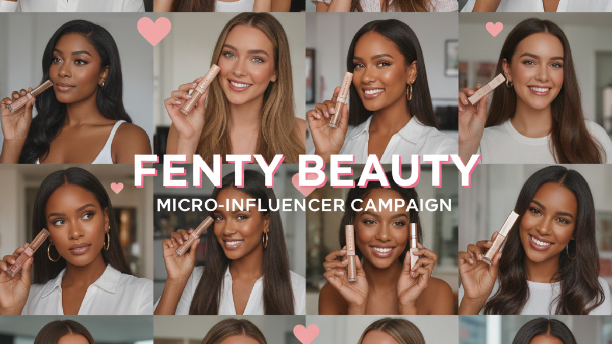 Hobo.Video - Fenty Beauty’s Micro-Influencer Campaign That Drove $20M Sales - Creator collage