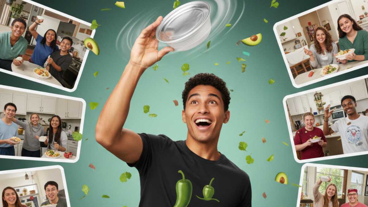 Hobo.Video - Chipotle Lid Flip Challenge: 1.2B Views, 15% Foot Traffic Spike - Viral participation