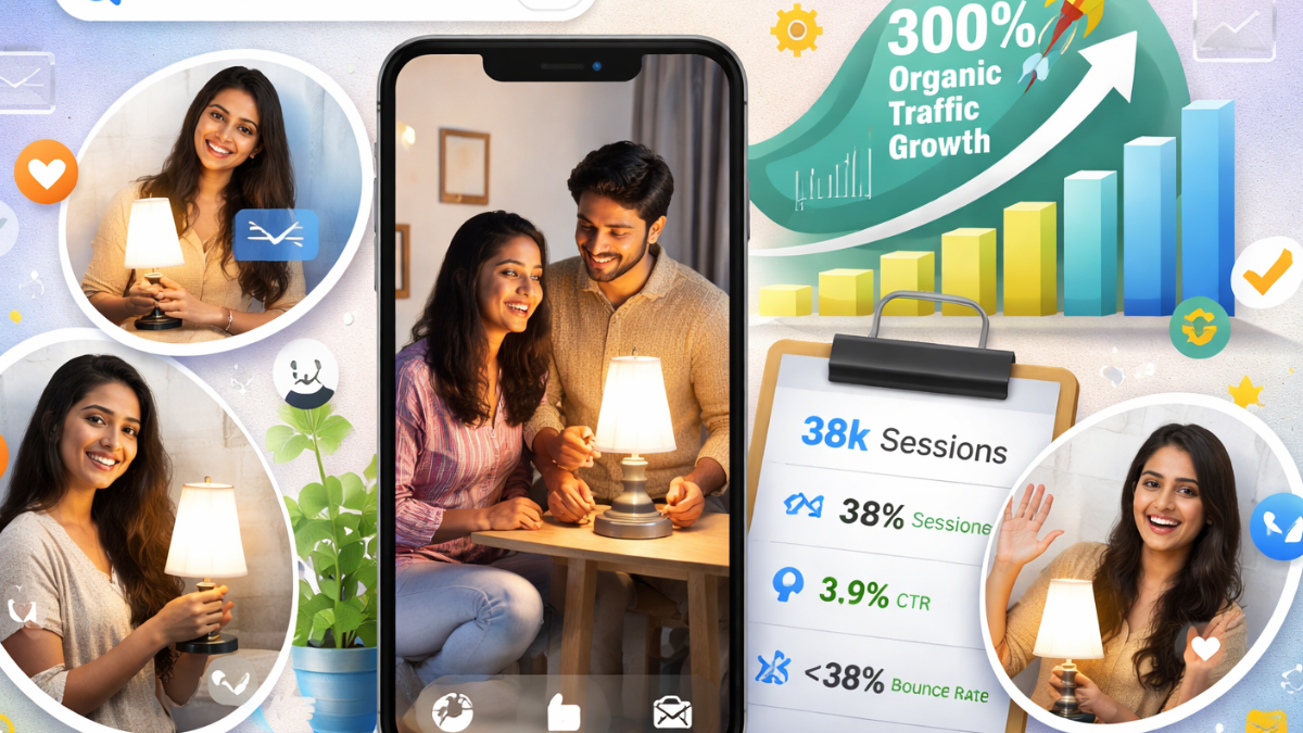 Hobo.Video - Pooky Lamps SEO Case Study: 300% Traffic Growth with Branded UGC - UGC-driven growth