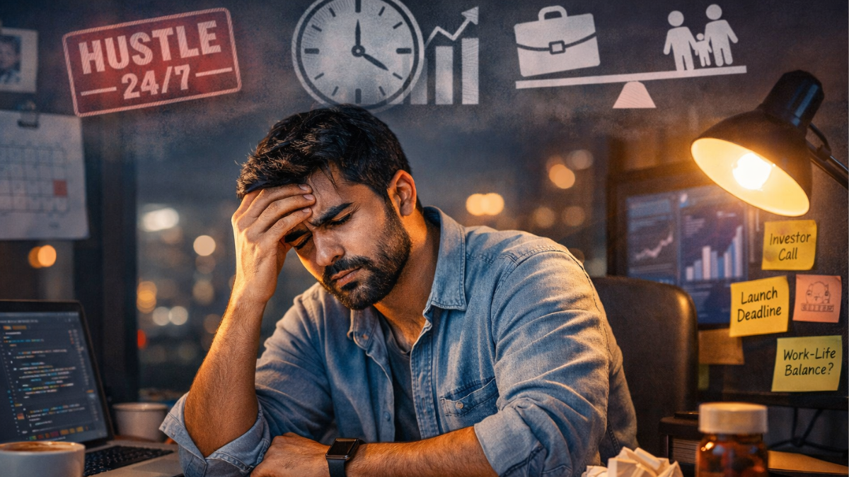 Hobo.Video - Work-Life Balance Myths for Founders You Should Ignore - Founder burnout