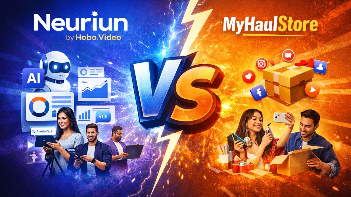 Hobo.Video- myhaulstore vs Neuriun: Influencer Platform Comparison