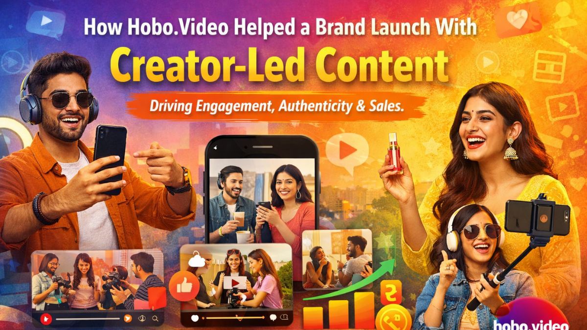 Hobo.Video- How Hobo.Video Helped a Brand Launch with Creator-Led Content
