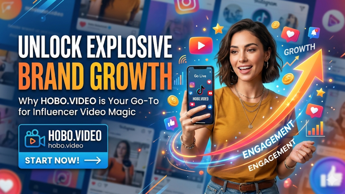 Hobo.Video - Unlock Explosive Brand Growth: Why Hobo.Video is Your Go-To for Influencer Video Magic - ai powered influencer marketing platform