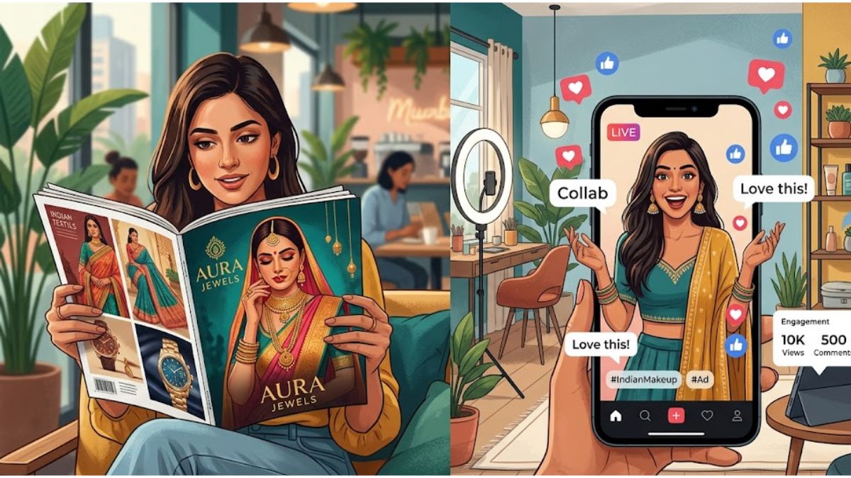 Hobo.Video-Magazine Ads vs Influencer Marketing India: Where Should Your Brand Budget Go in 2026?-Information for the audience