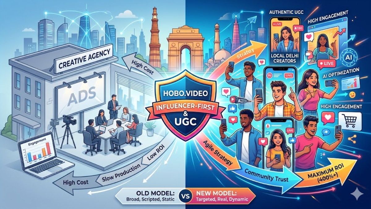 Hobo.Video - Why Delhi Brands Are Switching from Creative Agencies to Influencer-First Marketing - Delhi Brands: Influencer-First vs. Creative Agencies
