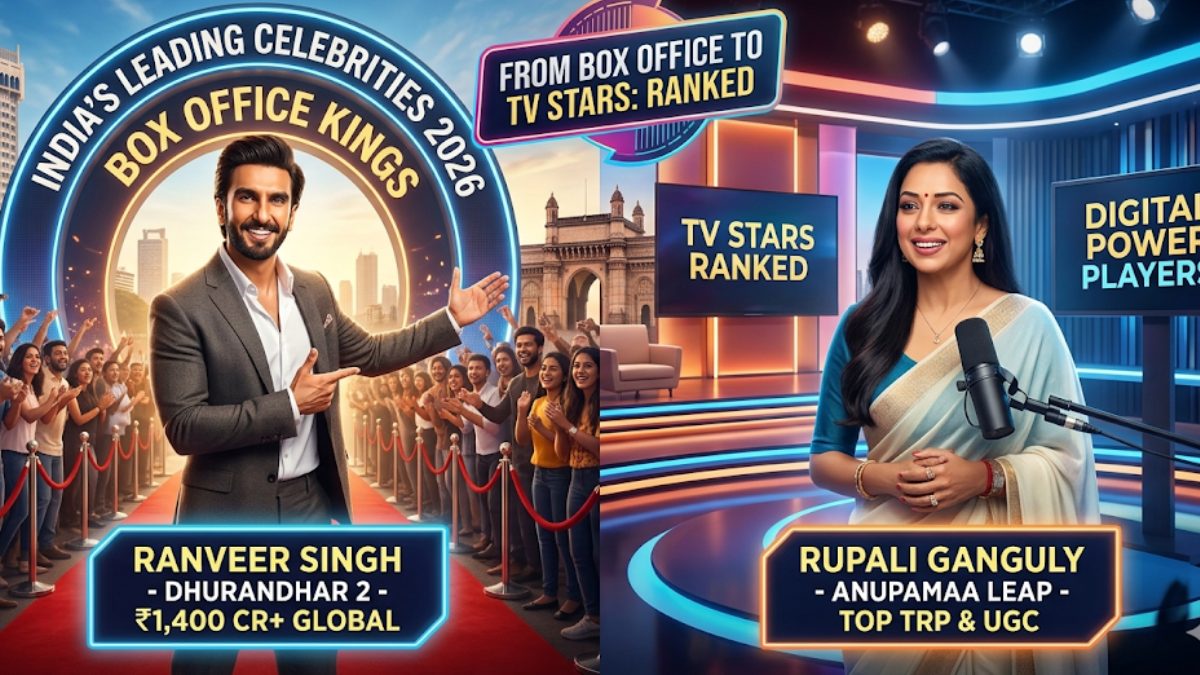 Hobo.Video - India’s Leading Entertainment Celebrities 2026: Box Office Kings to TV Stars Ranked- top indian celebrities