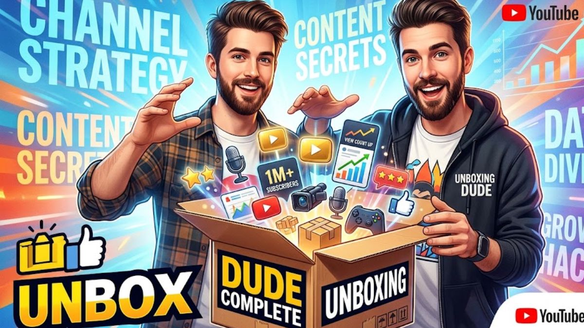 Hobo.Video-UNBOXING Dude Complete Channel Breakdown-Information for the audience