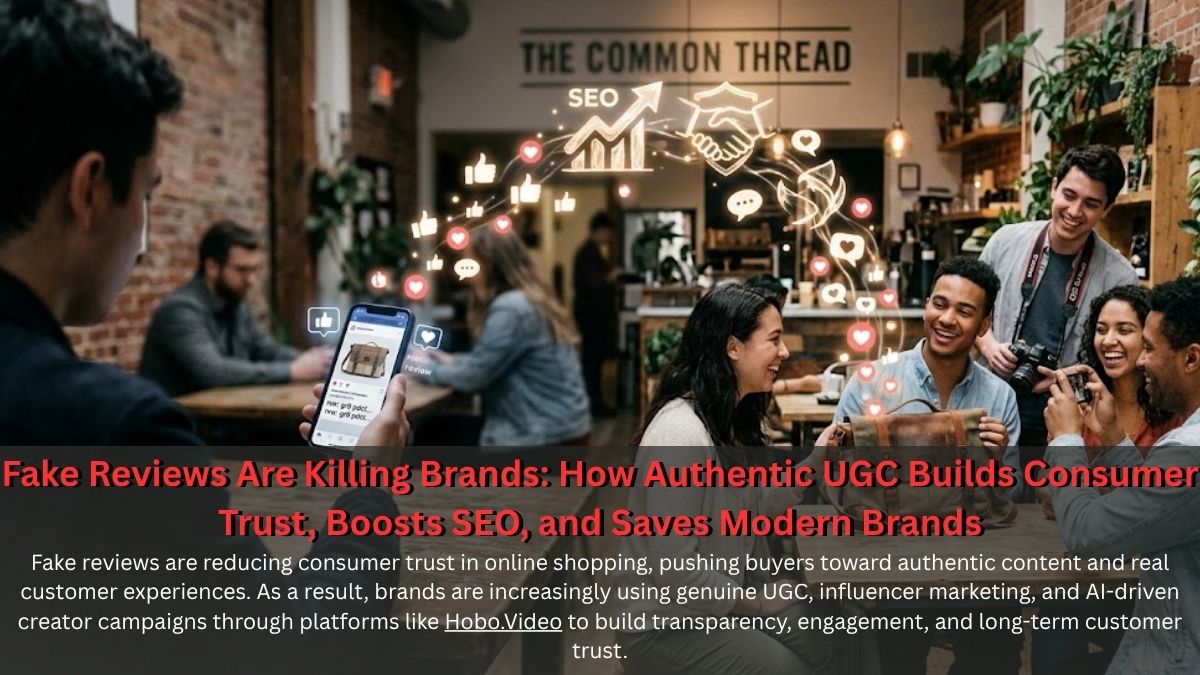 Hobo.Video-Fake Reviews Are Killing Brands: How Authentic UGC Builds Consumer Trust, Boosts SEO, and Saves Modern Brands-Guide for the audience