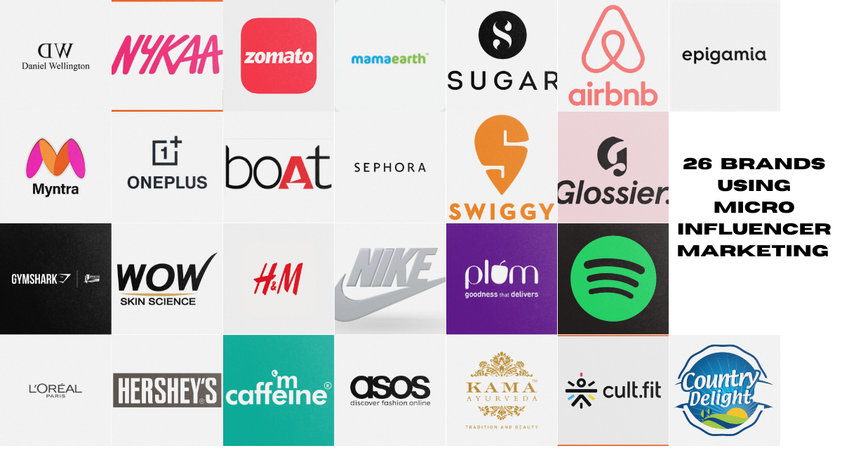 Hobo.Video - 26 Leading Brands Successfully Using Micro Influencer Marketing - micro influencer marketing