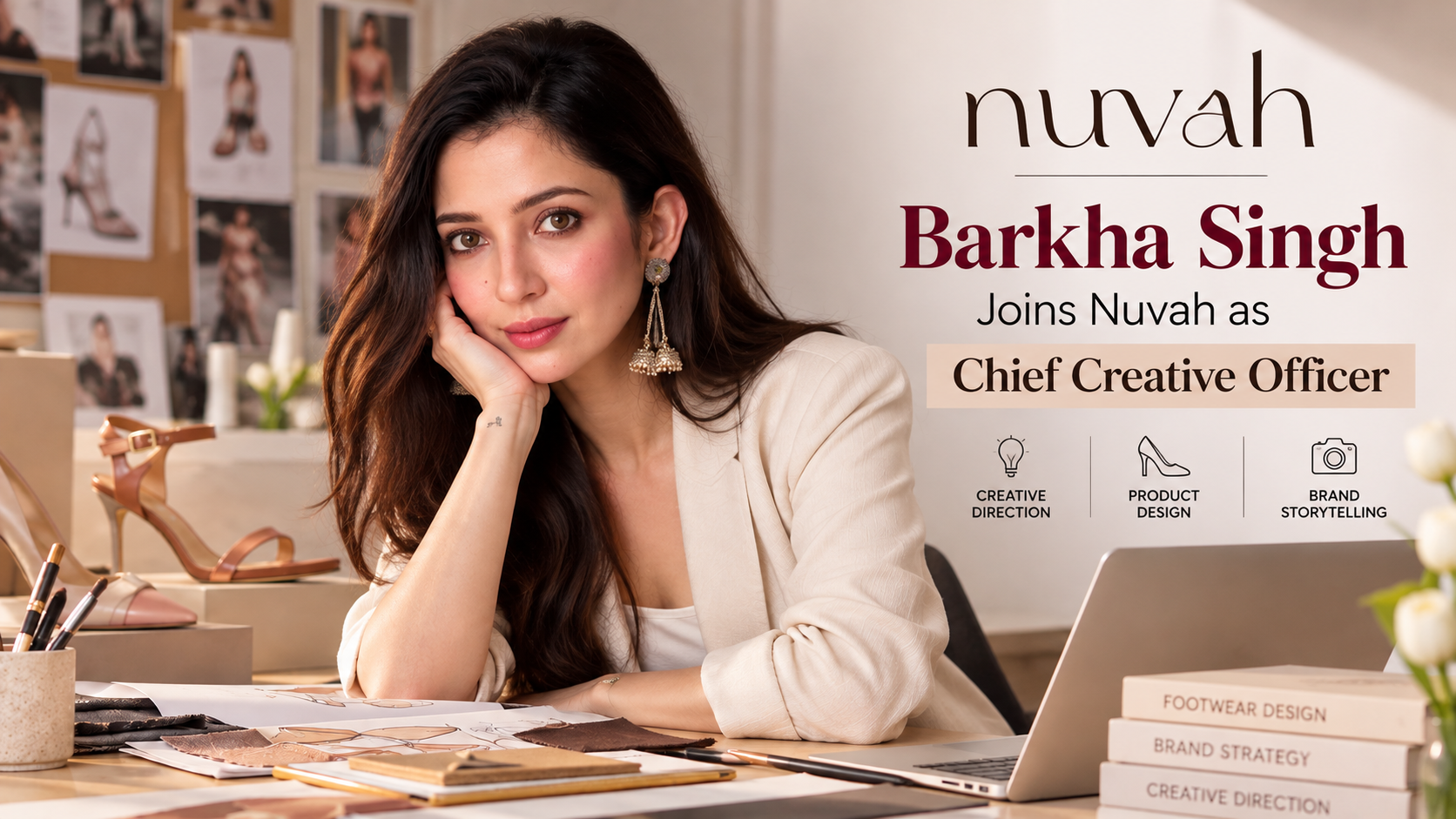 Barkha Singh joins Nuvah as Chief Creative Officer, highlighting the shift toward creator-led brand strategy.