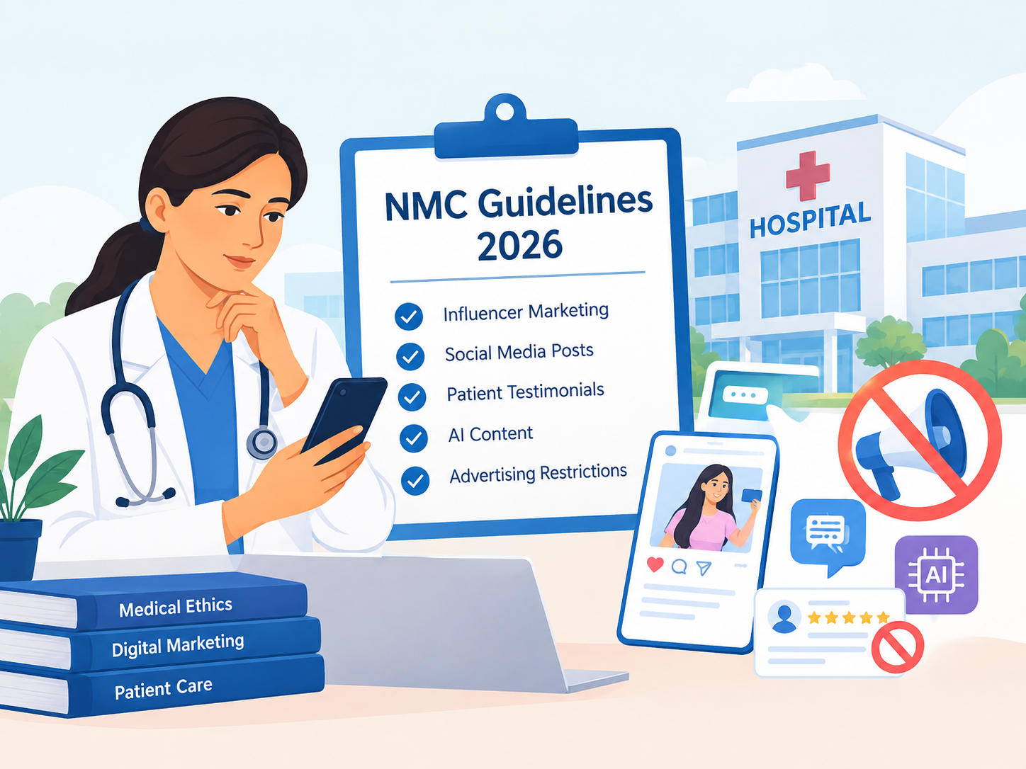 NMC guidelines 2026 for doctors and hospitals in India