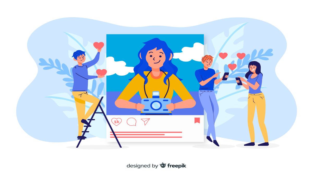 Hobo.Video-Top 6 Alternatives to The Shelf for UGC Videos in the World in 2025-The image shows that the social media users are scrolling instagram and liking the posts.