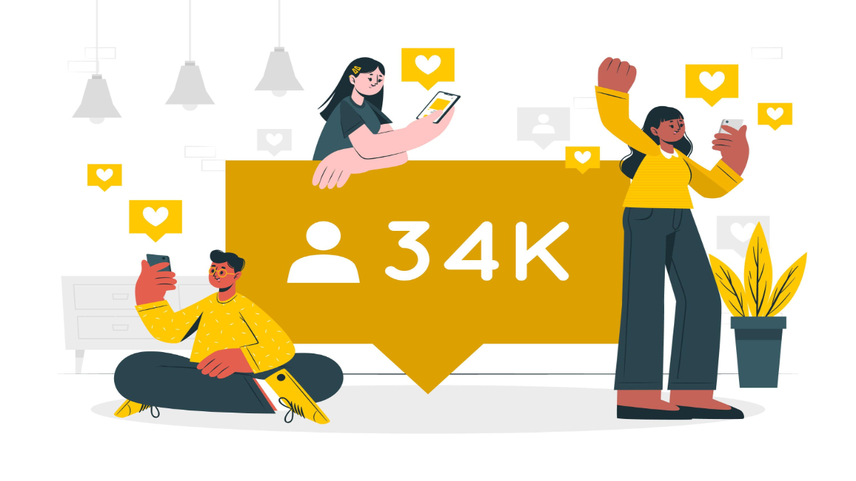 Hobo.Video-Top 7 Alternatives to AdTok For UGC Videos in the World in 2025-The image shows that the influencers are counting their followers