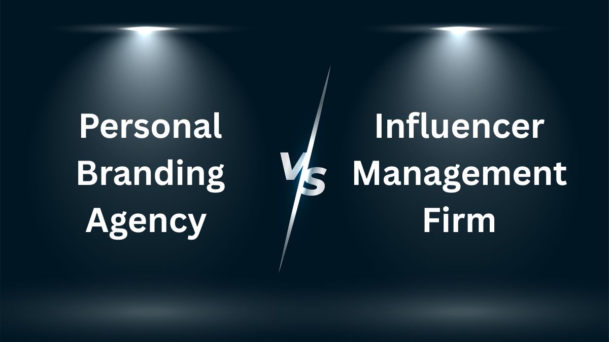 Hobo.Video – Personal Branding vs Influencer Management – Visual Comparison