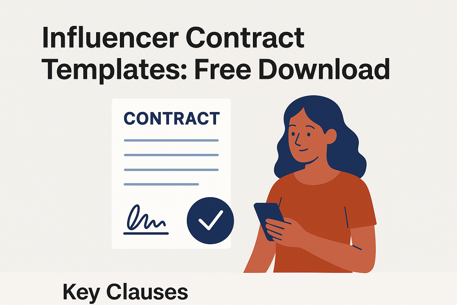 Hobo.Video - Influencer Contract Templates - Free Template